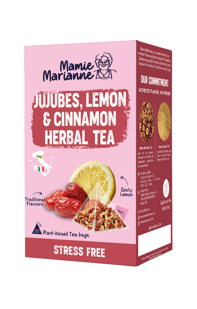 Jujube, Lemon, & Cinnamon Herbal Tea