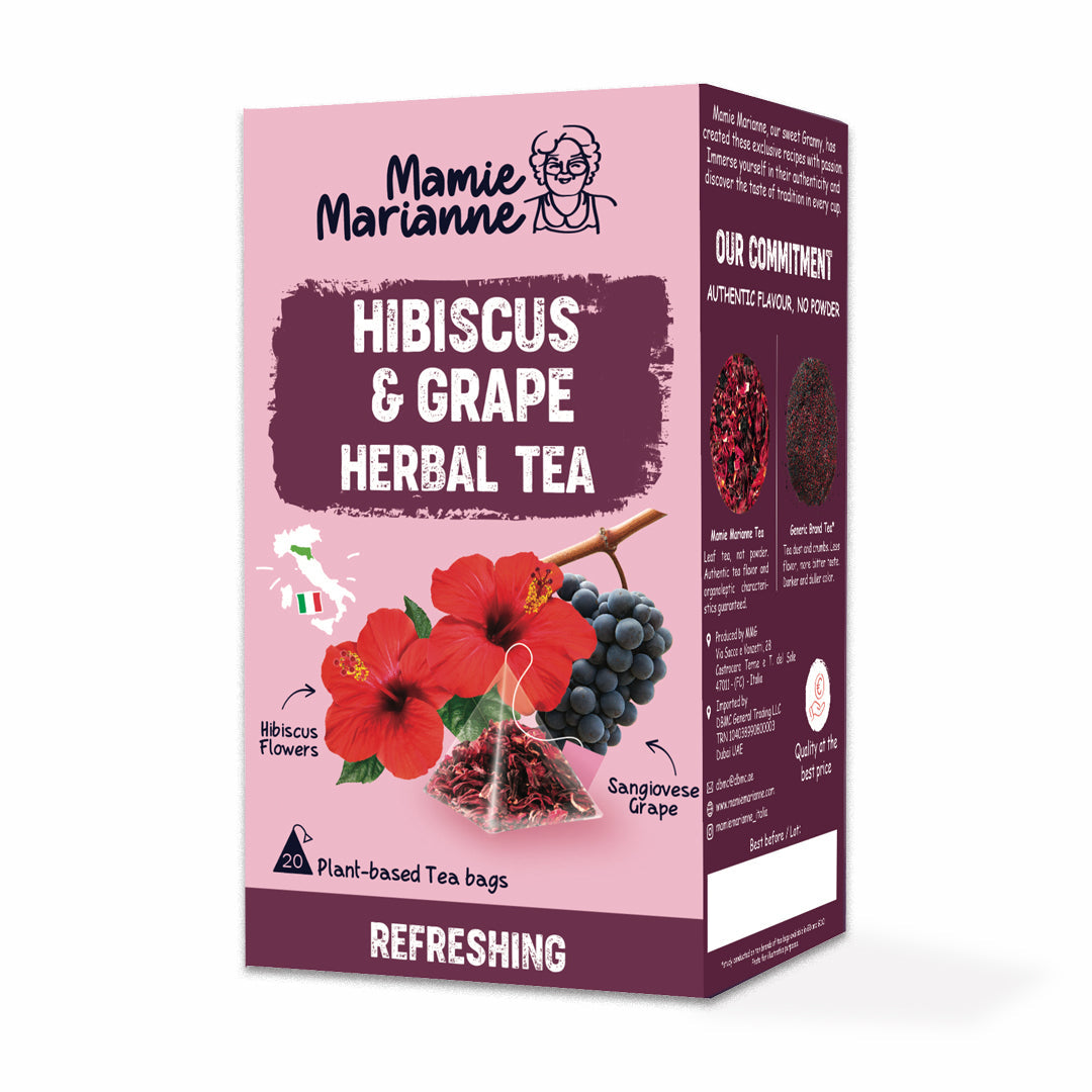 Hibiscus & Raisin Herbal Tea