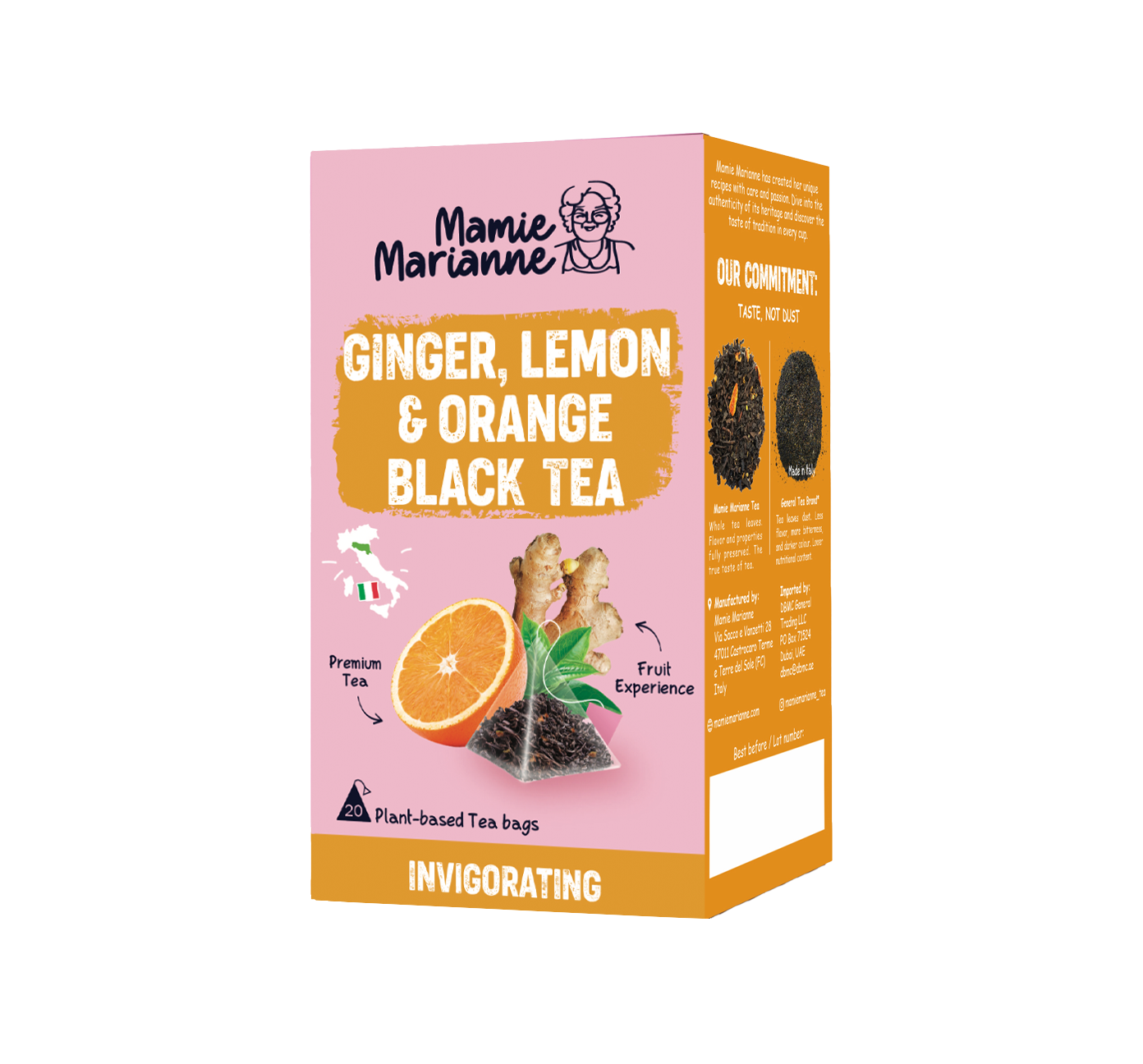 Ginger, Lemon, & Orange Black Tea